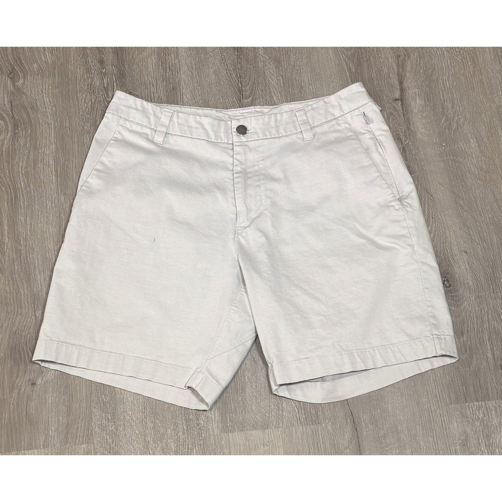 Lululemon Commission Shorts Mens 30 Light Gray Chino Technical Golf Shorts 7in